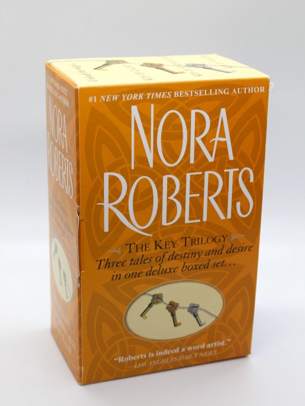 Nora Roberts THE KEY Trilogy Set - Key of Light, Key of Knowledge, Key of Valor